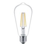 Philips Corepro LEDbulb E27 Edison Filament Clear 7W 806lm - 827 Extra Warm White | Replaces 60W