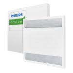 Philips LED Panel Coreline RC136B 31W 3100lm/3700lm/4300lm - 840 Cool White | 60x60cm - UGR <22 - Selectable Wattage - Emergency 3H