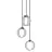 Ledvance LED Pendant Circle Black 20W 1300lm - 830-865 Tunable White