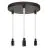 Ledvance Decor Glow Pendulum Black 28W 1400lm - 927 Extra Warm White | 400mm - Best Colour Rendering