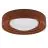 Ledvance LED Ceiling Orbis Concrete Brown 18W 1500lm - 830 Warm White | Dimmable