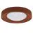 Ledvance LED Ceiling Orbis Concrete Brown 24W 1800lm - 830 Warm White | Dimmable
