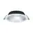 Sylvania LED Downlight Insaver Slim 225 Aluminium White 41W 4800lm 70D - 830 Warm White | Cutout 225mm - IP44 - Dimmable