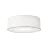 D'Lite Lunelle Ceiling Light 30cm Textile White | Suitable for 1x E27