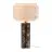 DFTP by Nordlux Takai Table Lamp Marble and Textile Beige | Suitable for E27