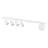 Emibig Ceiling Light Baster Steel White | Suitable for 4x GU10 - Max 8W, 1x E14 - Max 10W