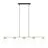 Emibig Pendant Allora Steel Black | Suitable for 5x E14 - Max 10W