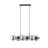 Emibig Pendant Rory Steel Black | Suitable for 6x E14 - Max 10W