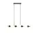 Emibig Pendant Rory Steel Black | Suitable for 8x E14 - Max 10W