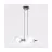 Emibig Pendant Model Steel White | Suitable for 4x G9 - Max 8W