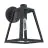 Eglo Wall Light Mirandola Aluminium Black | IP44 - Suitable for 1x E27