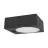 Eglo Wall Light Darfano Solar Black 6W 930lm - 840 Cool White | IP54 - Dimmable - Motion Sensor