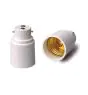 Adapter for lampholders B22 => E27 White