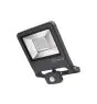 Ledvance LED Floodlight Endura Black 50W 4500lm 100D - 830 Warm White | IP44 - Motion and Light Sensor - Symmetrical