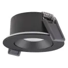 Ledvance LED  SPOT AIR ADJUST Aluminium Black 4W 320lm 36D - 930 Warm White | Cutout 68mm - IP23 - Best Colour Rendering -  Dimmable