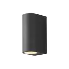 D'Lite Up & Down Wall Light Vossem Aluminium Black | Suitable For 2x GU10