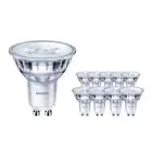 Multipack 10x Philips Corepro LEDspot GU10 PAR16 3.5W 255lm 36D - 827 Extra Warm White | Replaces 35W