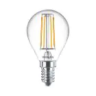 Philips Master Value LEDluster E14 Ball Filament Clear 3.4W 470lm - 927 Extra Warm White | Best Colour Rendering - Dimmable - Replaces 40W