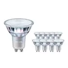 Multipack 10x Philips Corepro LEDspot GU10 PAR16 4.6W 390lm 36D - 840 Cool White | Replaces 50W