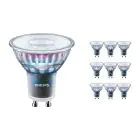 Multipack 10x Philips MASTER LEDspot ExpertColor GU10 PAR16 3.9W 265lm 36D - 927 Extra Warm White | Best Colour Rendering - Dimmable - Replaces 35W