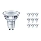 Multipack 10x Philips Corepro LEDspot GU10 PAR16 3.5W 275lm 36D - 840 Cool White | Replaces 35W