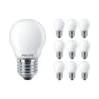 Multipack 10x Philips Corepro LEDluster E27 Ball Frosted 2.2W 250lm - 827 Extra Warm White | Replaces 25W