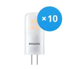 Multipack 10x Philips Corepro LEDcapsule G4 2.1W 210lm - 827 Extra Warm White | Dimmable - Replaces 20W