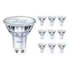 Multipack 10x Philips Corepro LEDspot GU10 PAR16 4W 345lm 36D - 830 Warm White | Replaces 50W