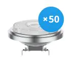 Multipack 50x Noxion LEDspot G53 AR111 7.2W 450lm 40D - 918-927 Dim To Warm | Best Colour Rendering - Dimmable - Replaces 50W