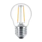 Philips Corepro LEDluster E27 Ball Filament Clear 2W 250lm - 827 Extra Warm White | Replaces 25W