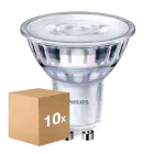 Multipack 10x Philips Corepro LEDspot GU10 PAR16 4W 345lm 36D - 827 Extra Warm White | Dimmable - Replaces 50W