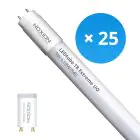 Multipack 25x Noxion LED Tube T8 Avant Extreme (EM/Mains) High Output 9W 1072lm - 840 Cool White | 60cm - Replaces 18W