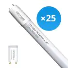 Multipack 25x Noxion LED Tube T8 Avant Extreme (EM/Mains) Ultra Output 22W 3300lm - 830 Warm White | 150cm - Replaces 58W