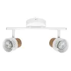 Ledvance LED Decor Spot Cork Steel White 6W 460lm - 827 Extra Warm White | Dimmable