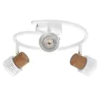 Ledvance LED Decor Spot Cork Steel Spiral White 10W 690lm - 827 Extra Warm White | Dimmable