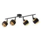 Ledvance Decor Spot Hornet Ceiling Spot Black 4x2.8W - 827 Extra Warm White | Incl. 4x E14
