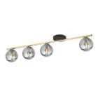 Emibig Ceiling Light Monza Steel Black | Suitable for 4x E14 - Max 10W