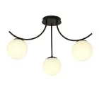 Emibig Ceiling Light Boston Steel Black | Suitable for 3x E14 - Max 10W