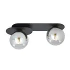 Emibig Ceiling Light Plaza Steel Black | Suitable for 2x E14 - Max 10W