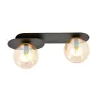 Emibig Ceiling Light Plaza Steel Black | Suitable for 2x E14 - Max 10W