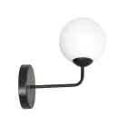 Emibig Wall Light Pregos Steel Black | Suitable for 1x E14 - Max 10W