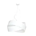 Emibig Pendant Vieno Steel White | Suitable for 2x E27 - Max 15W
