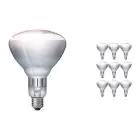 Multipack 10x Philips  BR125 E27 Reflector 250W | Infrared