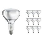 Multipack 10xPhilips R125 IR 375W E27 230-250V