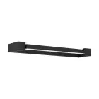Eglo Wall Light Gemiliana Steel Black 8.9W 1000lm - 840 Cool White | IP44 